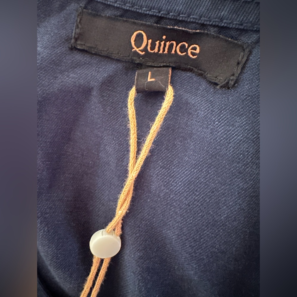 Quince Vintage Wash Tencel Button Front Dress - Picture 3 of 5